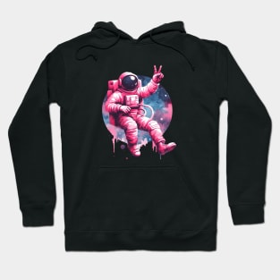 Pink Astronaut Hoodie